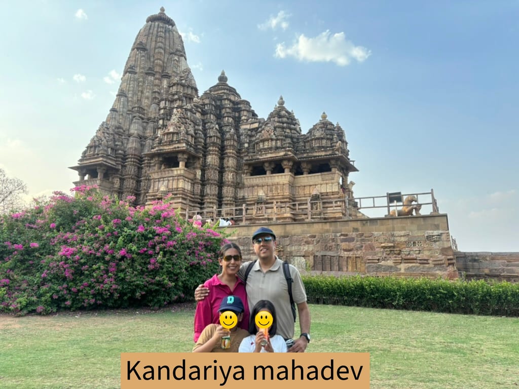 Kandariya Mahadev Temple from the side